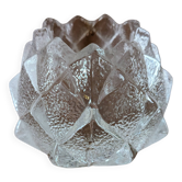 Bougeoir votif Firelfly Nimbus en cristal Orrefors Sweden