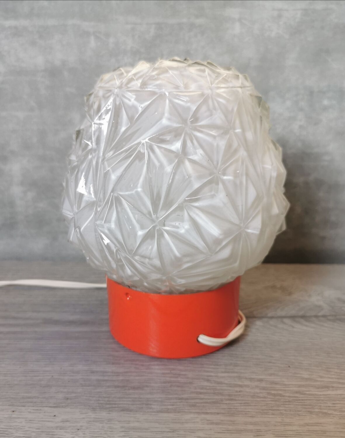 Vintage lamp brand delmas