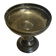Vintage coupe on a patinated silver-plated metal stand.