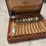 12 Soup Spoons. Silver Plated. Félix Frères