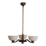 Paavo Tynell for Taito Oy, an Art Deco chandelier model '1255/3', Finland, 1930s.