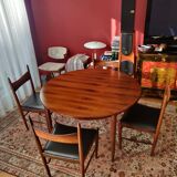 4 Scandinavian chairs in Rio rosewood