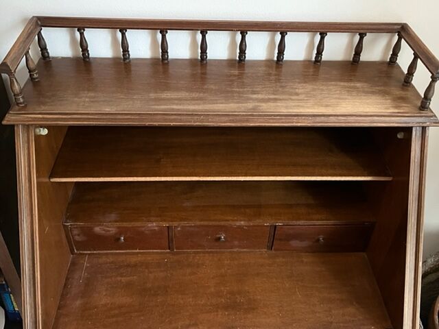 Office secretary classic wood office secretary