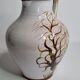 West Germany vase with bonzaï decoration, 23 cm