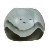 Virebent porcelain landscape vase