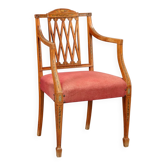 Victorian antique armchair in mahogany, United Kingdom, 19th century