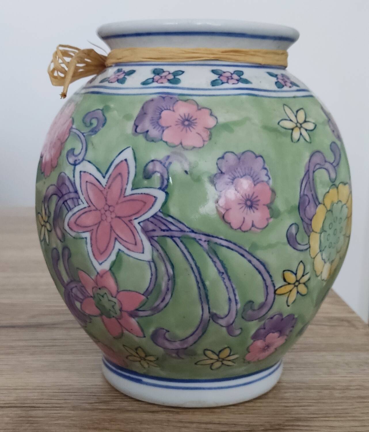 Floral ball vase