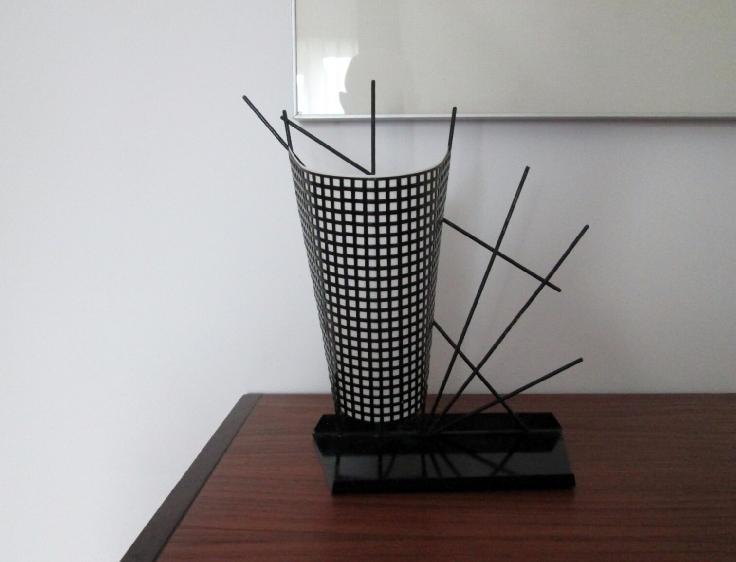 Vintage 1950s Dutch design table lamp