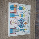 School map the teachers' house