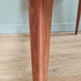 Table basse style scandinave années 50 palissandre
