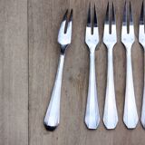Set of 6 snail forks