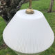Vintage glass hanging lamp