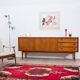 Scandinavian design teak sideboard, manufacturer Bartels.