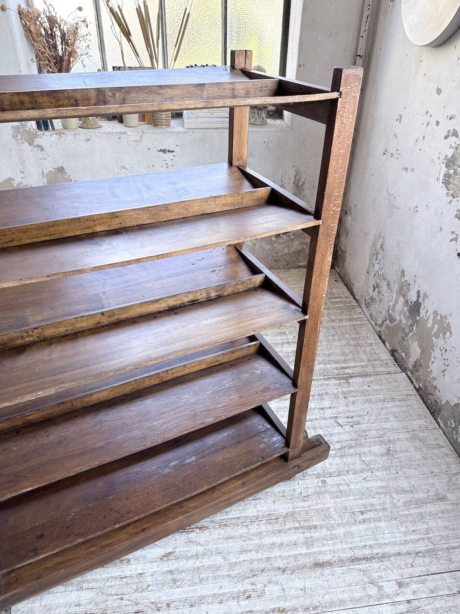 Old bakery shelf from the 1950s.