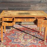 Flat desk double-sided period mahogany executive board 19th century