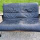 Pair of Scandinavian leather sofas from Tord Björklund