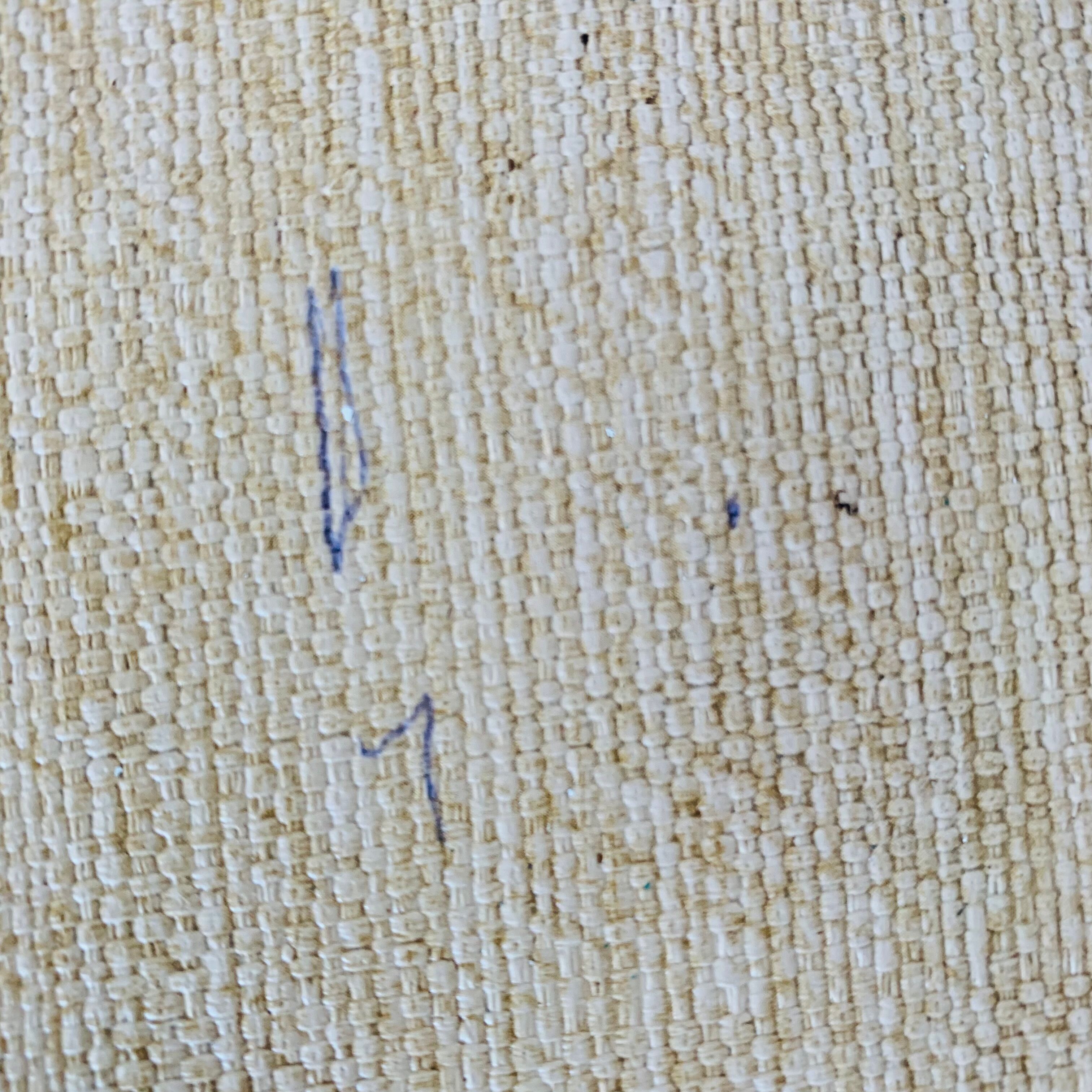 Rattan tripod coffee table