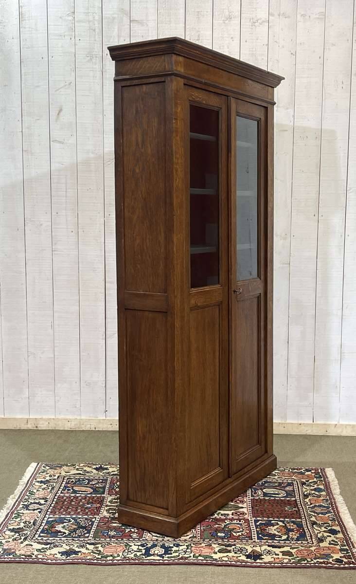 Late 19th century oak bookcase