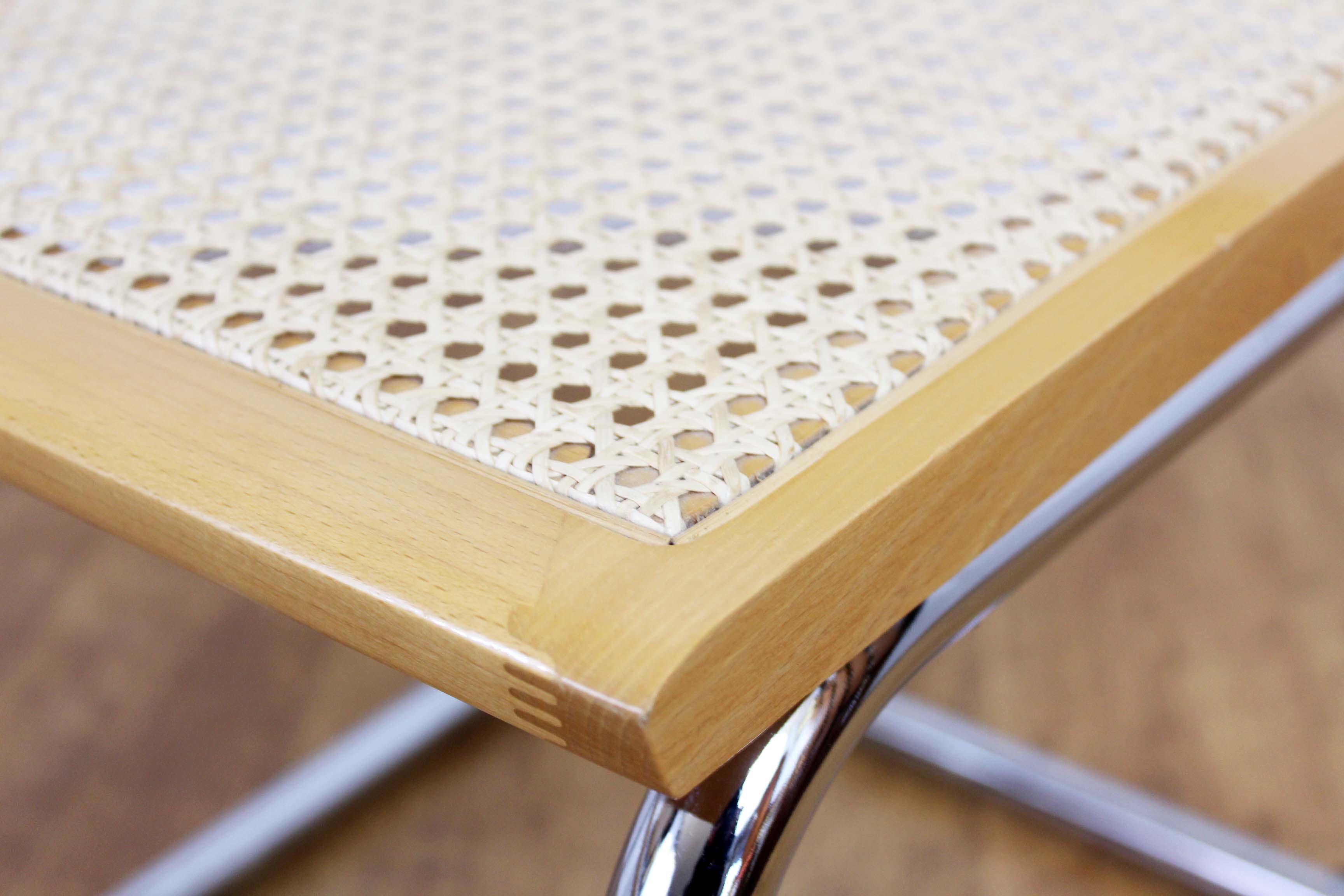 Pair of chairs Marcel Breuer B32 cesca model