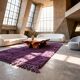 Handwoven traditional pure wool rug 1.4/2.6 m