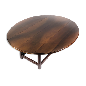Table basse en acajou avec extensions, années 1930
