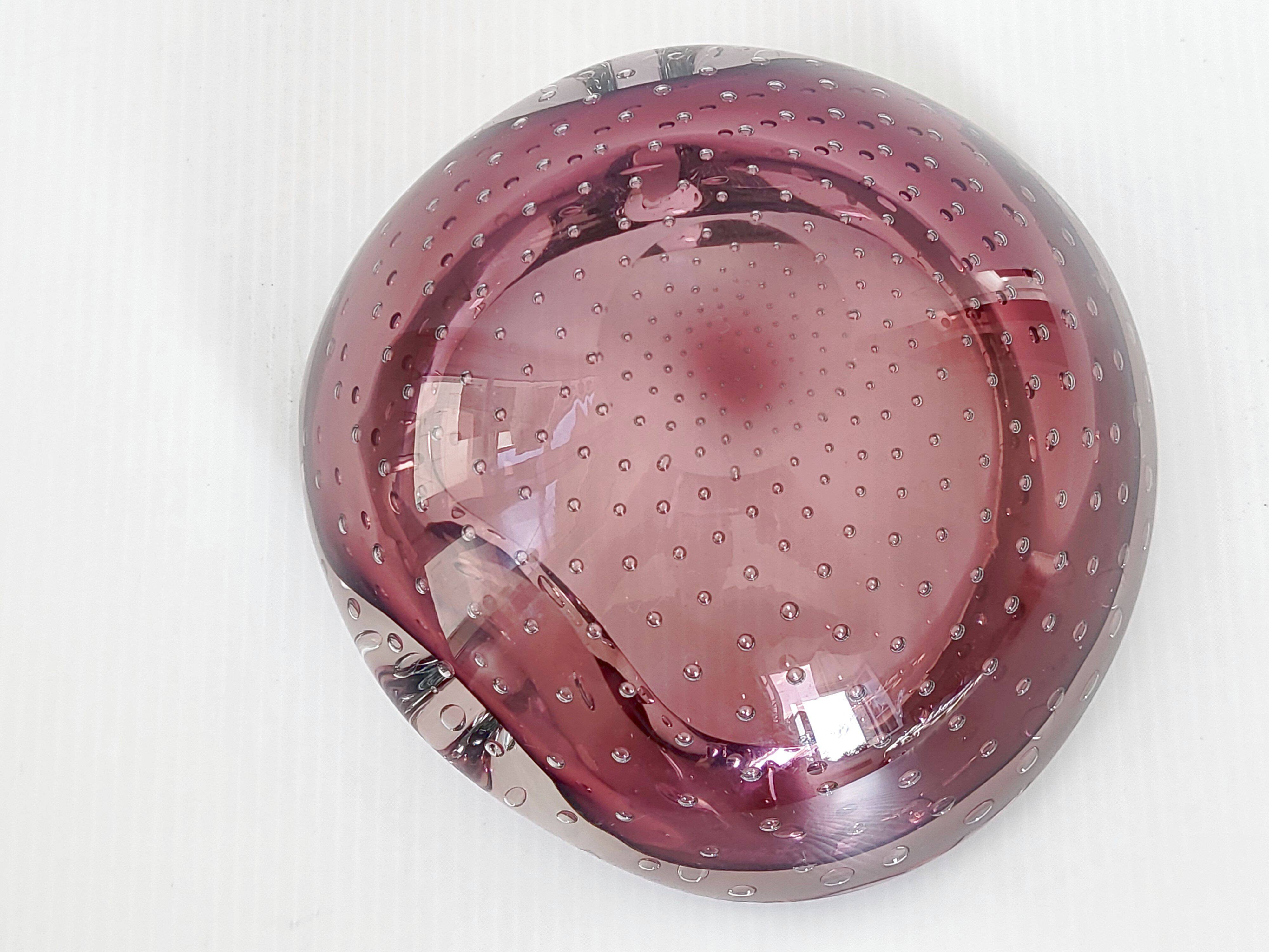 Vintage pocket tray in Murano 1960