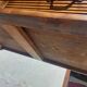 bistro table, countryside or office, 2 drawers