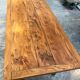 Table de ferme plateau orme massif