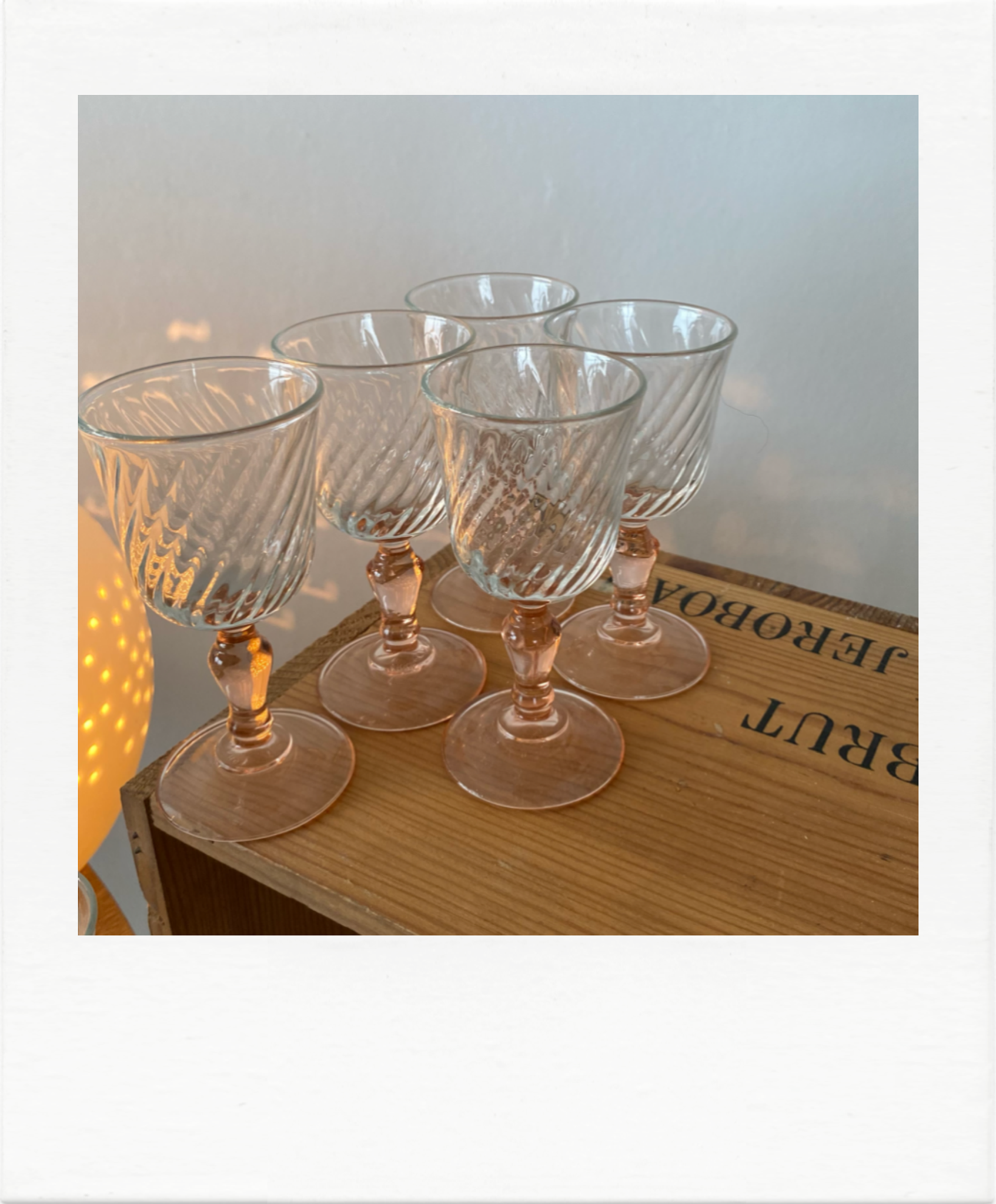 Rosaline small glass service