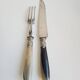 Horn leg of lamb cutlery