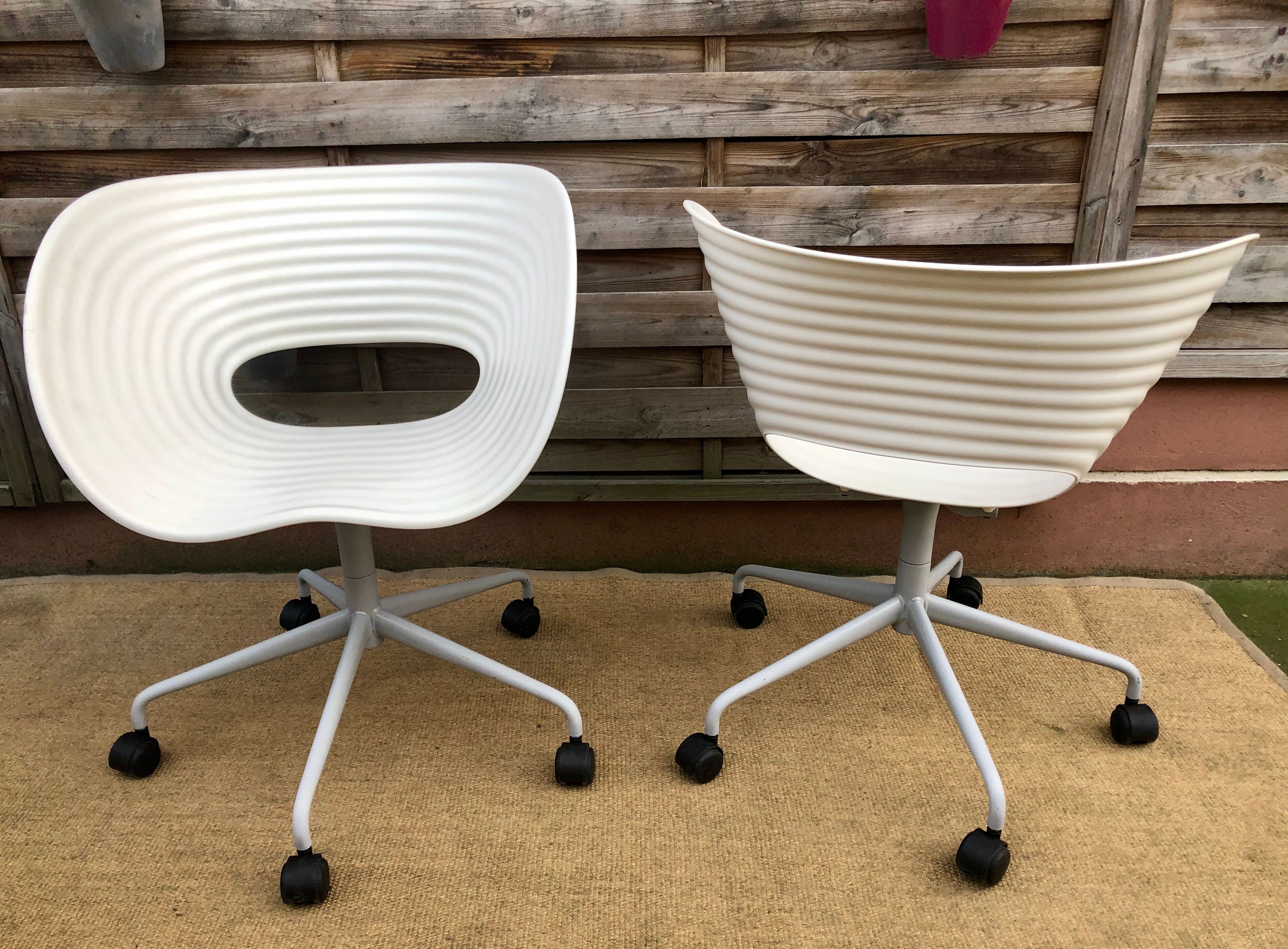 Tom Vac wheelchair design Ron Arad vintage Vitra 90 white