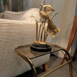 Golden side table