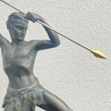 Art Deco sculpture signed Uriano