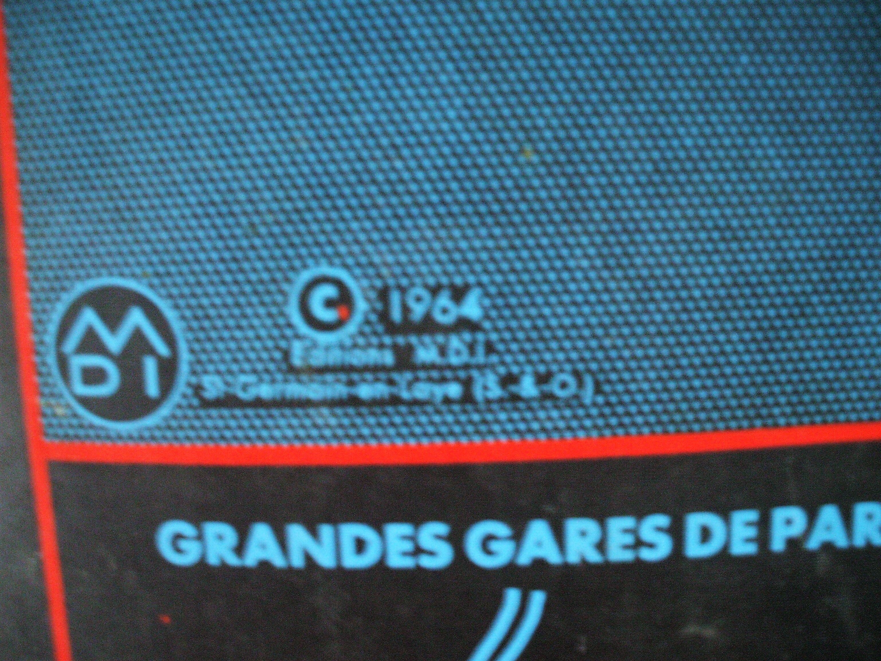 School poster railway / Rhône