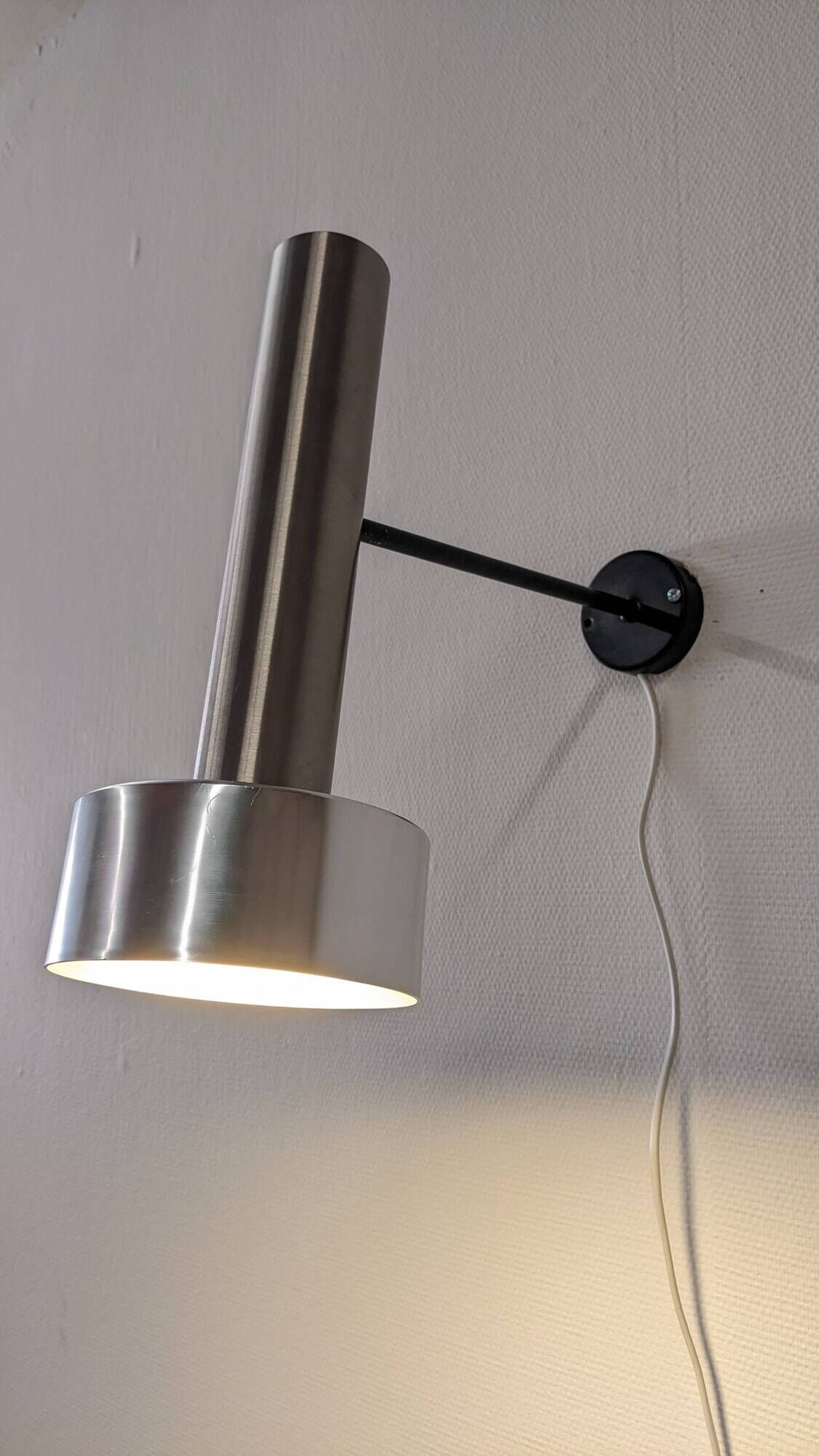 Pair of spot wall lights by R.J Caillette for Parscot, France circa 1960.