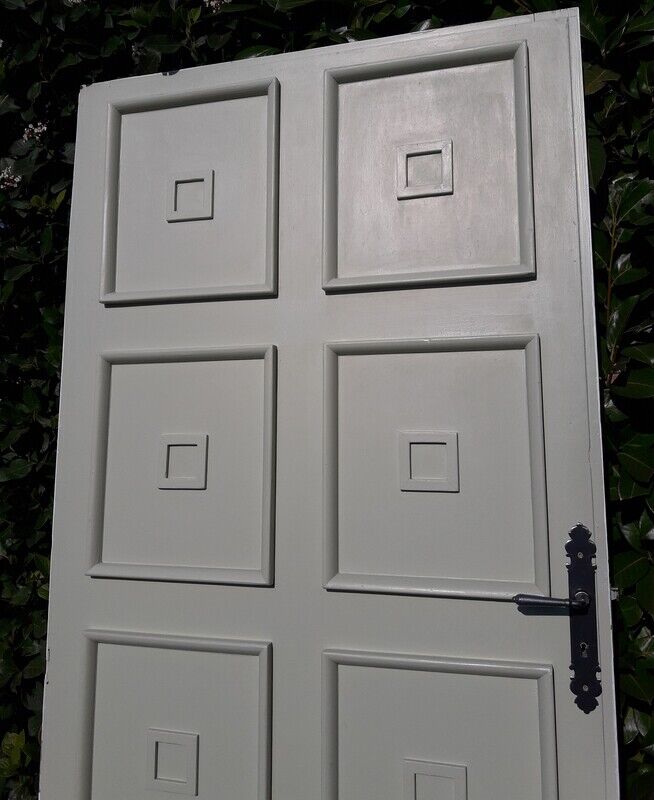 Door 207x99,5cm communication back panel molded