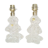 Pair of Crystal Lamp Feet