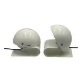 Rare Pair of Lamps 'Bugia' by Giuseppe Cormio for Harvey Guzzini, 1970s
