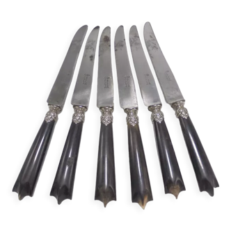 Set of 6 antique knives