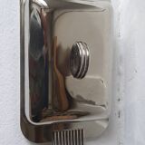 Beurrier métal argenté