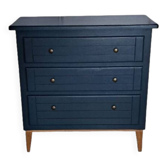 Rød Sødgren blue ganne 3 chest of drawers