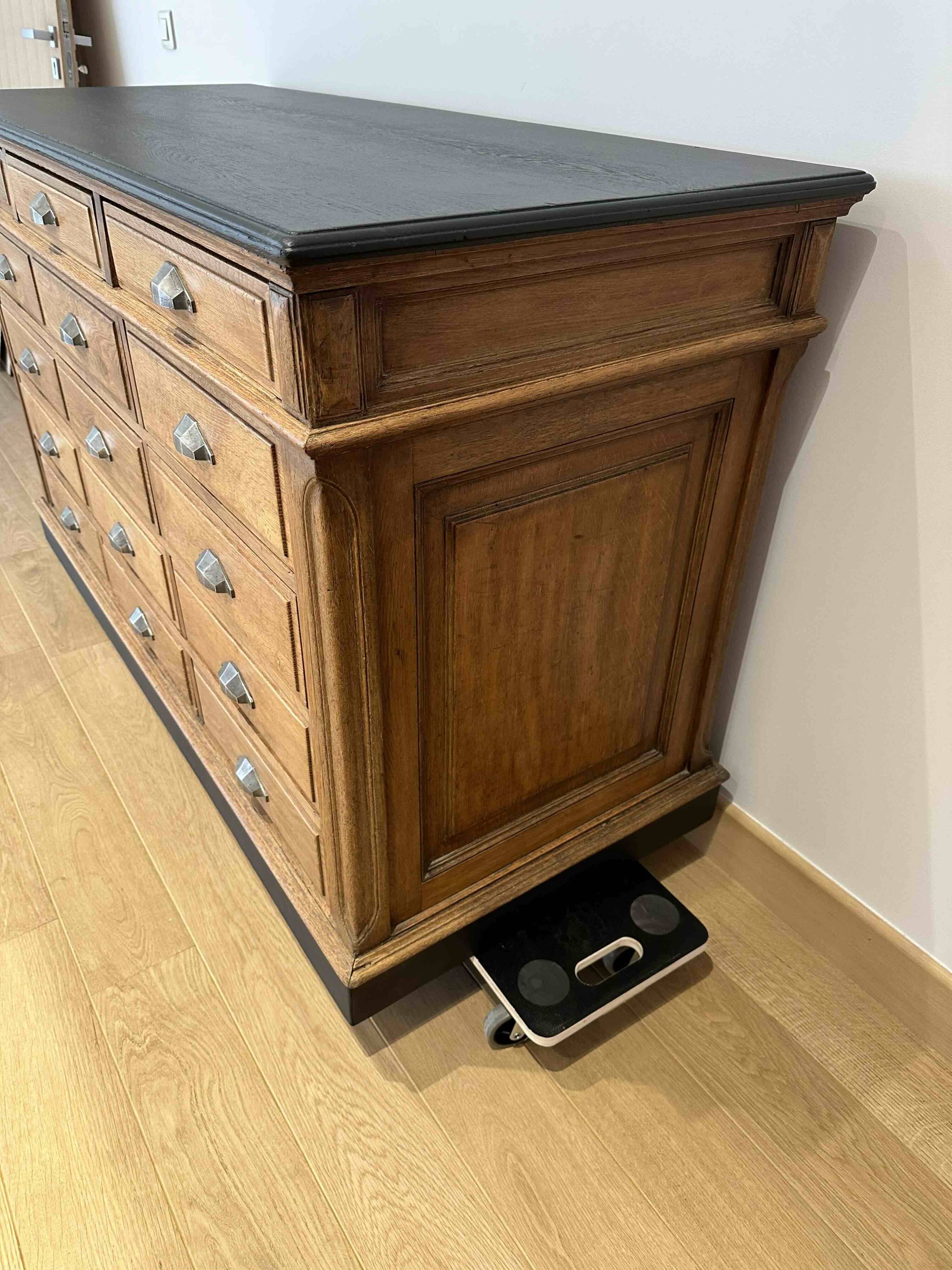 Craft furniture with drawers