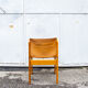Beech and leather chairs by Ibisco Italia 1960