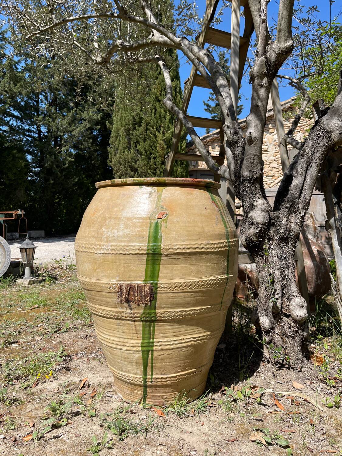 Terracotta jar pottery from the 1880s.