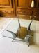 Vintage coffee table "shark fins"