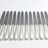 SFAM - Cutlery set 49 pieces Art Deco Silver Metal