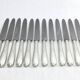 SFAM - Cutlery set 49 pieces Art Deco Silver Metal