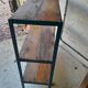 Blue iron shelf