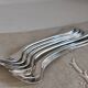 Set of 6 cake forks Christofle model Albi