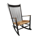 Vintage Scandinavian J16 rocking chair by Hans J. Wegner for FDB